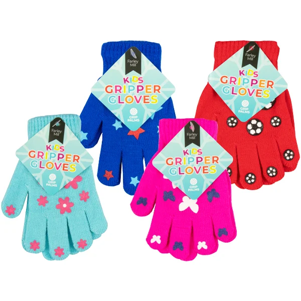Farley Mill Kids Magic Gripper Gloves Assorted