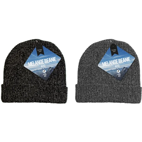 Farley Mill Men's Melange Beanie Hat Assorted