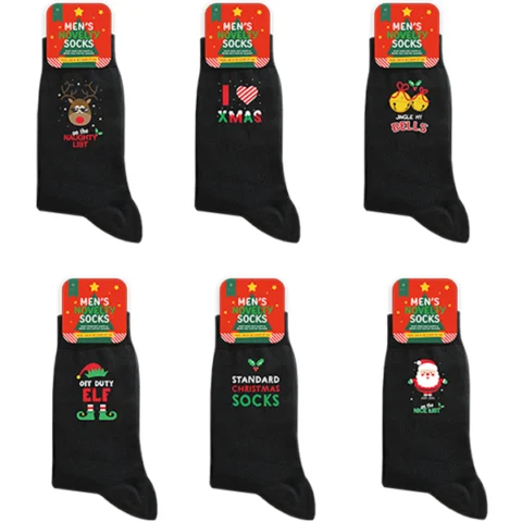 Farley Mill Men's Novelty Christmas Socks Assorted