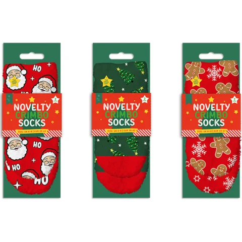 Farley Mill Men's Novelty Cosy Christmas Socks 2 Pack Assorted