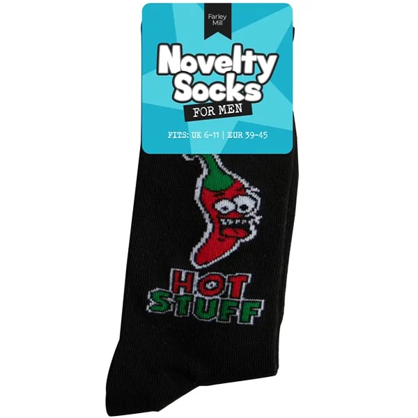 Farley Mill Men's Size 6-11 Novelty Socks Assorted