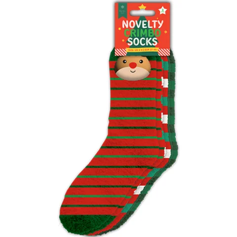 Farley Mill UK 4-6 Ladies Novelty Christmas Socks 3 Pack