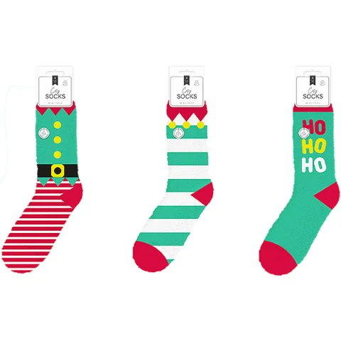 Farley Mill UK 4-7 Christmas Cosy Printed Socks Assorted