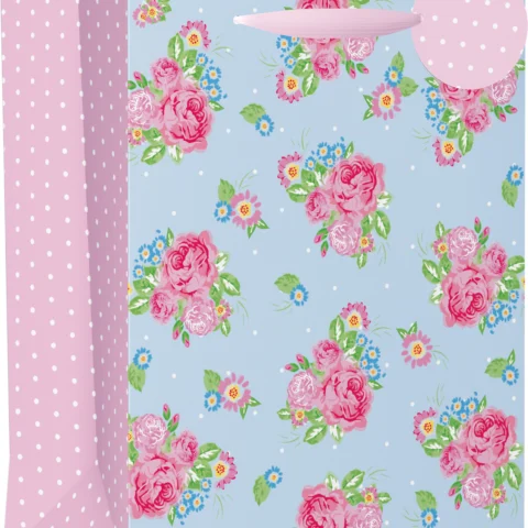 Female Vintage Floral Design Bag Large