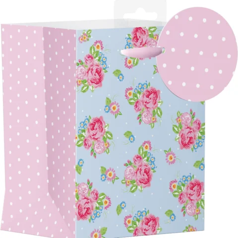 Female Vintage Floral Design Bag Small