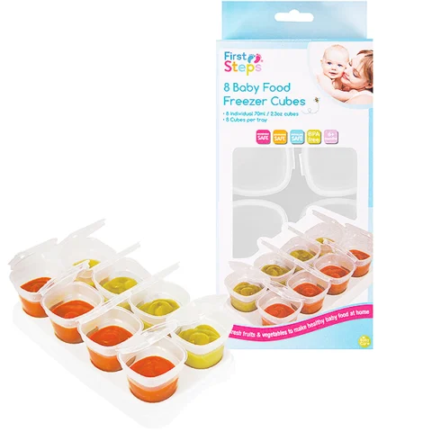 First Steps Baby Food Freezer Cubes 8 Pack