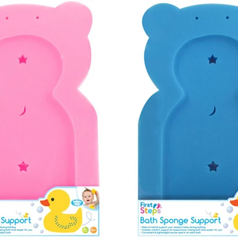 First Steps Bath Sponge Supports 2 Assorted