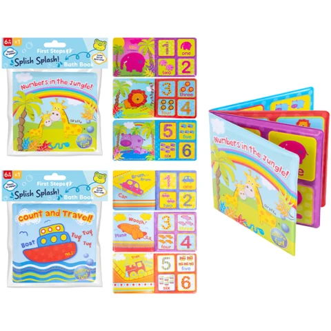 First Steps Soft Baby Bath Book