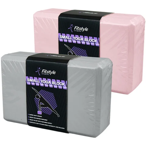Fitstyle Small Yoga Block Assorted Colours