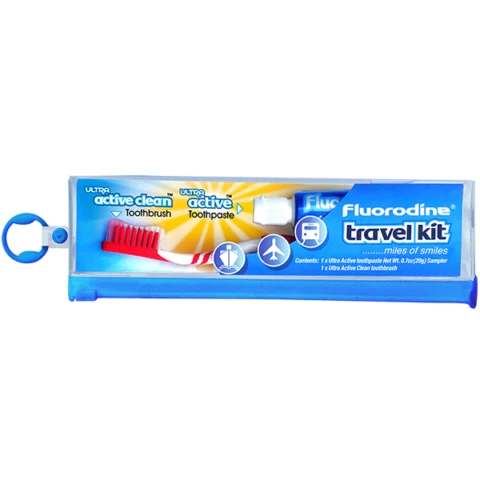 Fluorodine Ultra Dental Travel Kit