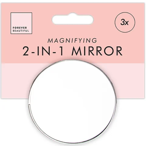 Forever Beautiful 3X Magnifying 2-in-1 Makeup Mirror
