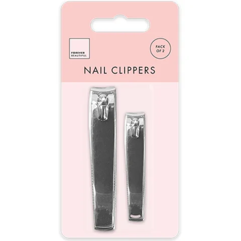 Forever Beautiful Nail Clippers Set 2pc