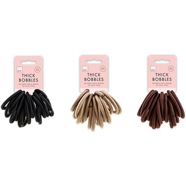 Forever Beautiful Thick Bobbles 15 Pack Assorted Colours