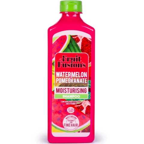 Fruit Fusions Watermelon & Pomegranate Moisturising Shampoo 600ml