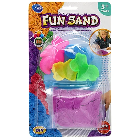 Fun Sand Soft Feel Easy Mould Play Set