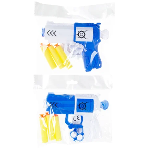 Futuristic Foam Shooter Gun Set 5pc Assorted Colours