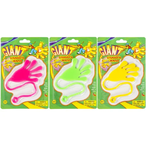 Giant Grabber Hand Toy Assorted Colours