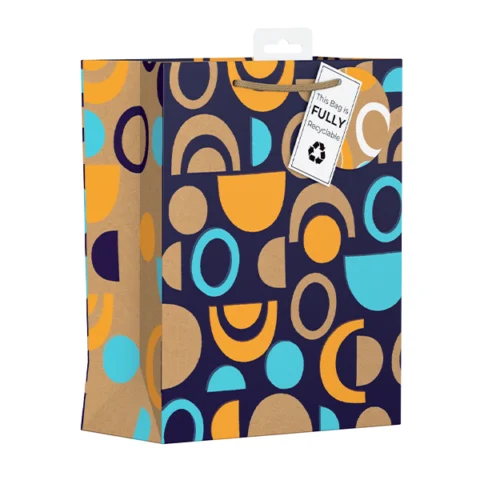 Giftmaker Block Shapes Gift Bag Medium