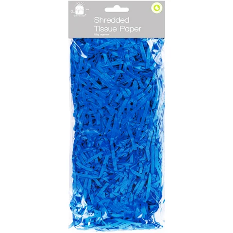 Giftmaker Blue Shredded Tissue Paper 25g
