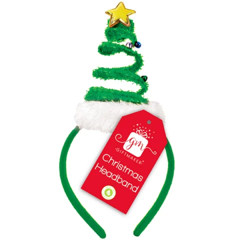 Giftmaker Christmas Tree Headband