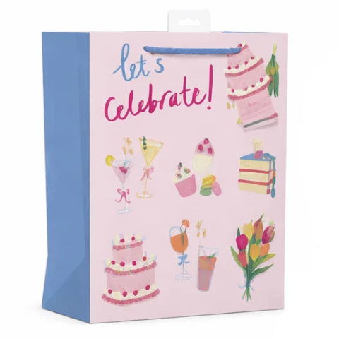 Giftmaker Female Let's Celebrate Gift Bag Large