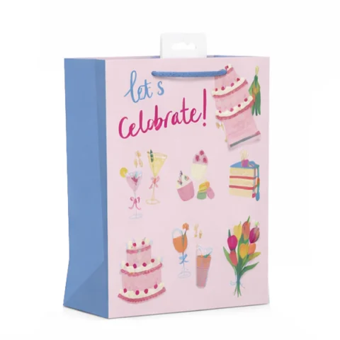 Giftmaker Female Let's Celebrate Gift Bag Medium