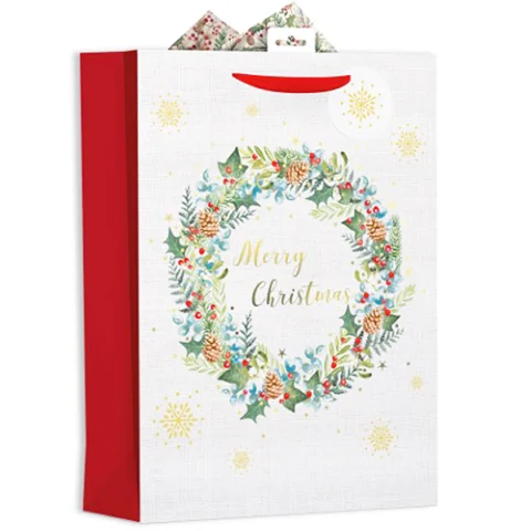 Giftmaker Foliage Christmas Gift Bag Xl