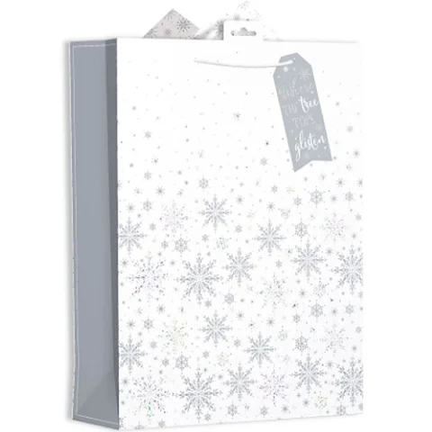 Giftmaker Ice & Snowflakes Gift Bag Xl