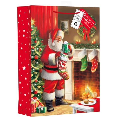 Giftmaker Indoor Santa Christmas Gift Bag Xl