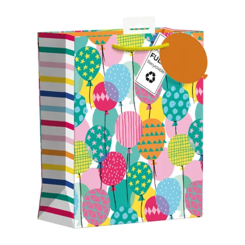 Giftmaker Party Balloons Shapes Gift Bag Medium