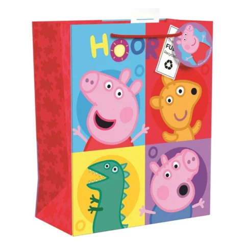 Giftmaker Peppa Pig Gift Bag Large
