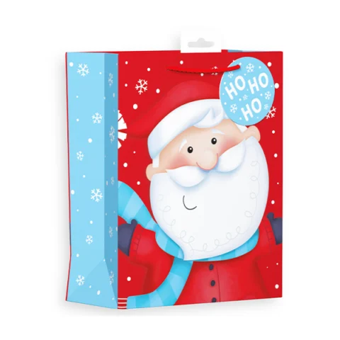 Giftmaker Santa's Face Christmas Gift Bag Medium
