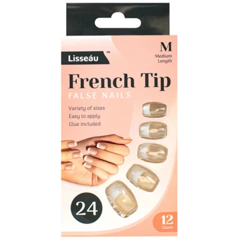 Glamorize French False Hand Nails 24 Pack