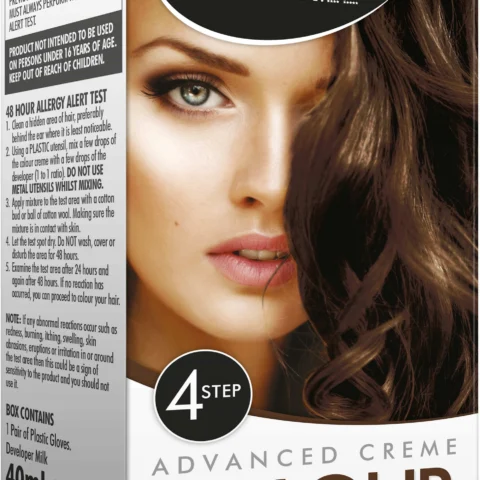 Glamorize Hair Colour No.5 Dark Brown Permanent Hair Dye