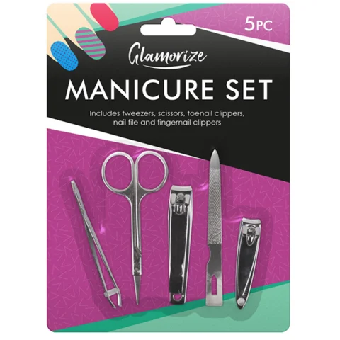 Glamorize Manicure Set 5pc