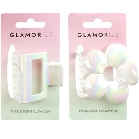 Glamorize Pearlescent Medium Claw Hair Clip Assorted