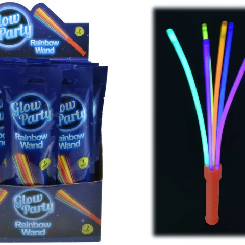 Glow Party Rainbow Wand
