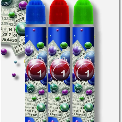 Go Bingo Bingo Dabbers Assorted Colours 3 Pack
