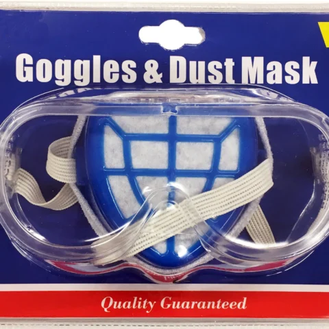 Goggles & Dust Mask Set 2pc