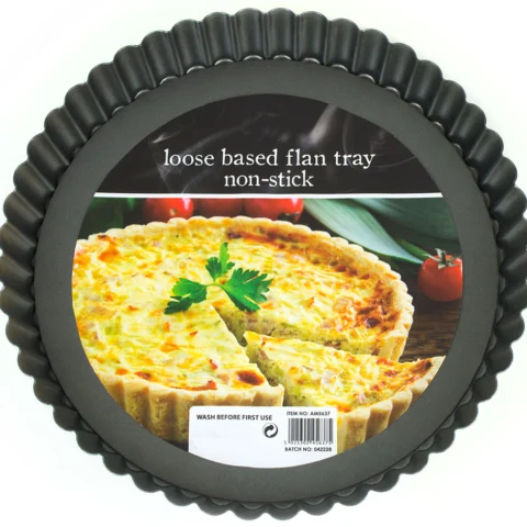 Goldflon Non-Stick Loose Based Flan Tray 23cm