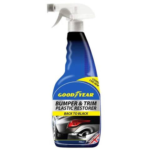 Goodyear Back-To-Black Bumper & Trim Plastic Restorer 750ml