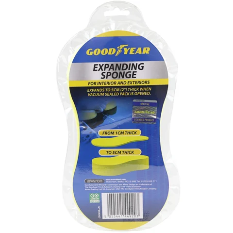 Goodyear Expanding Car Cleaning Sponge