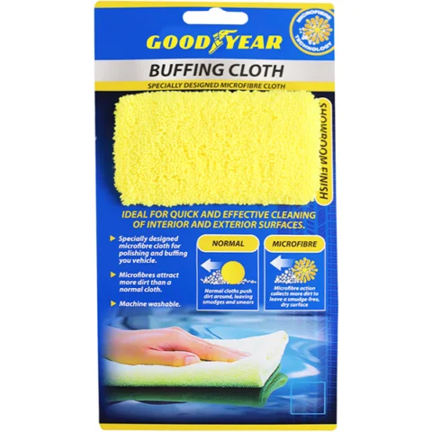 Goodyear Microfibre Buffing Cloth Large 40cm