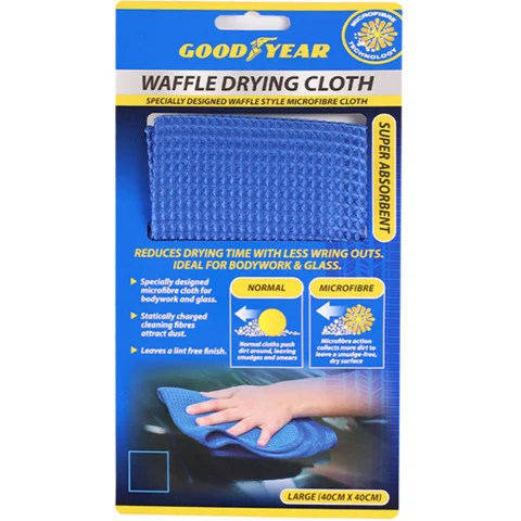 Goodyear Waffle Drying Cloth Large 40cm X 40cm