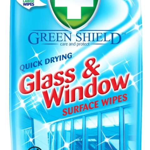 Greenshield Glass & Window Wipes 70 Sheets