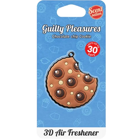 Guilty Pleasures Chocolate Chip Cookie 3D Car Air Freshener