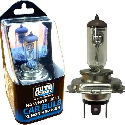 H4 White Light Car Bulb