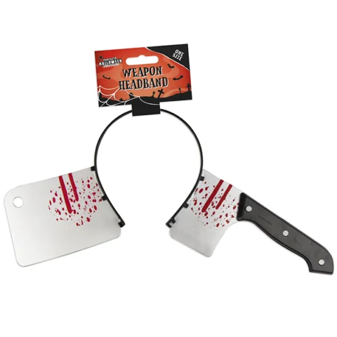 Halloween Cleaver Weapon Headband