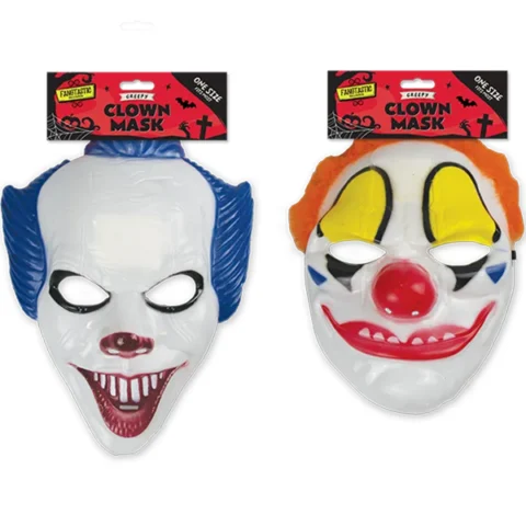 Halloween Clown Mask Assorted
