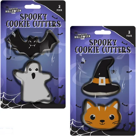 Halloween Cookie Cutter 2 Pack Assorted
